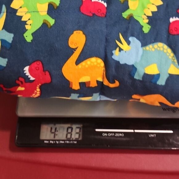 Hand-Crafted Unisex Weighted Dinosaur Hooded Vest - Picture 11 of 11